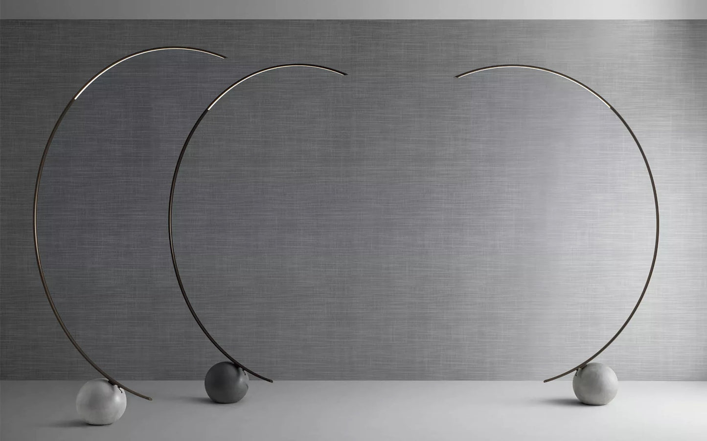 Large Arced Floor Lamp