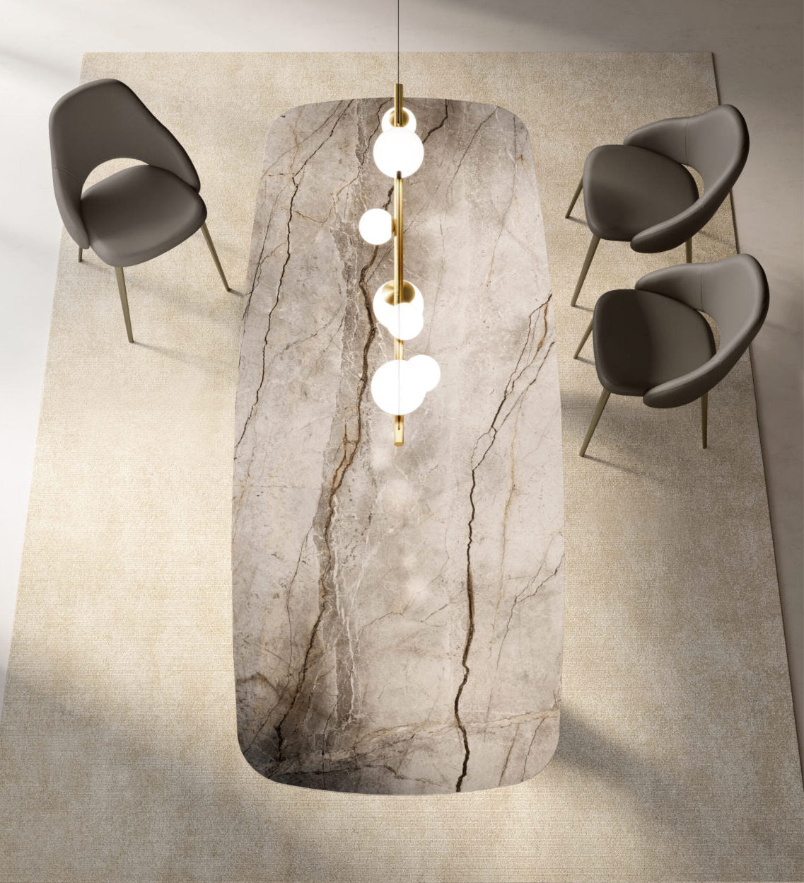 Silver Roots Dining Room Table