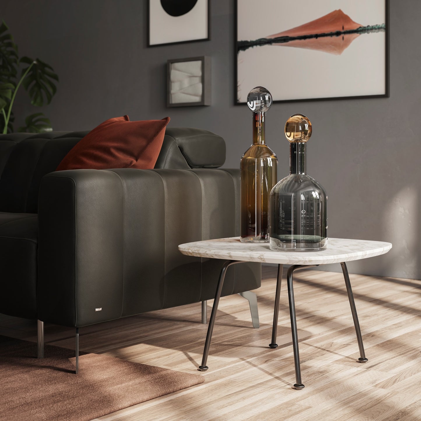 Glass Decorative Bottle