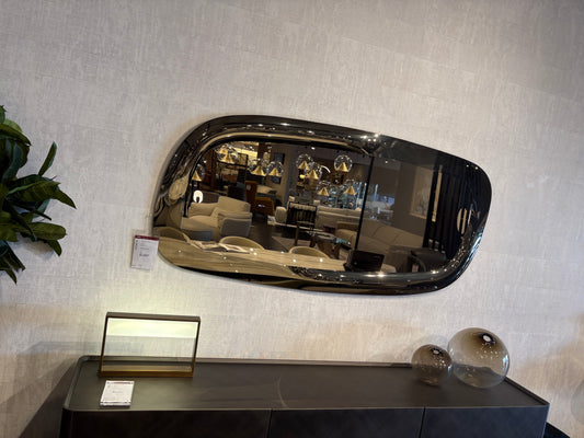 Bronze Rectangular Oval Mirror