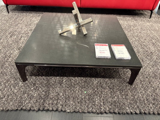 Black Chrome Coffee Table