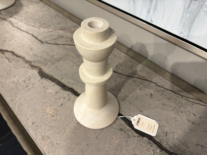 Towering Stone Candle Holder