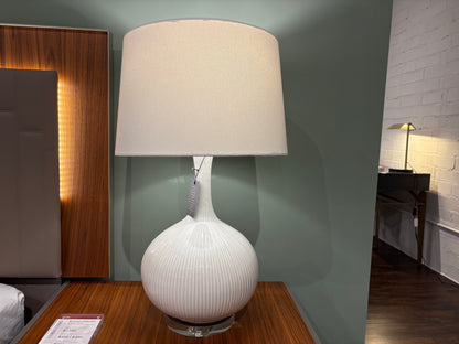 Ceramic Ivory Table Lamp