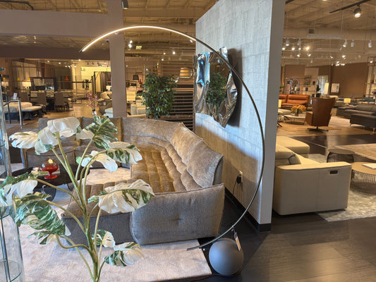 Large Arced Floor Lamp