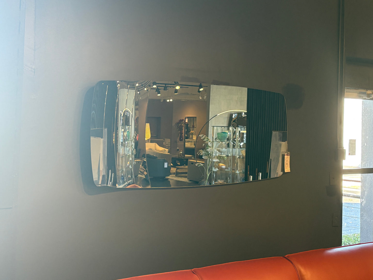 Curved Rectangular Mirror