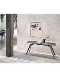 Black Glossy Console Table
